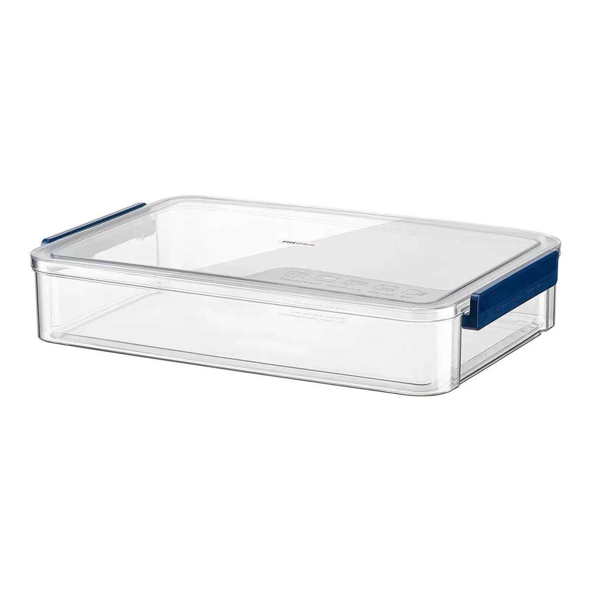 Hemasa A4 Transparent Storage Box Portable Plastic Large Capacity Document Stationery Jewelry Storage Cases