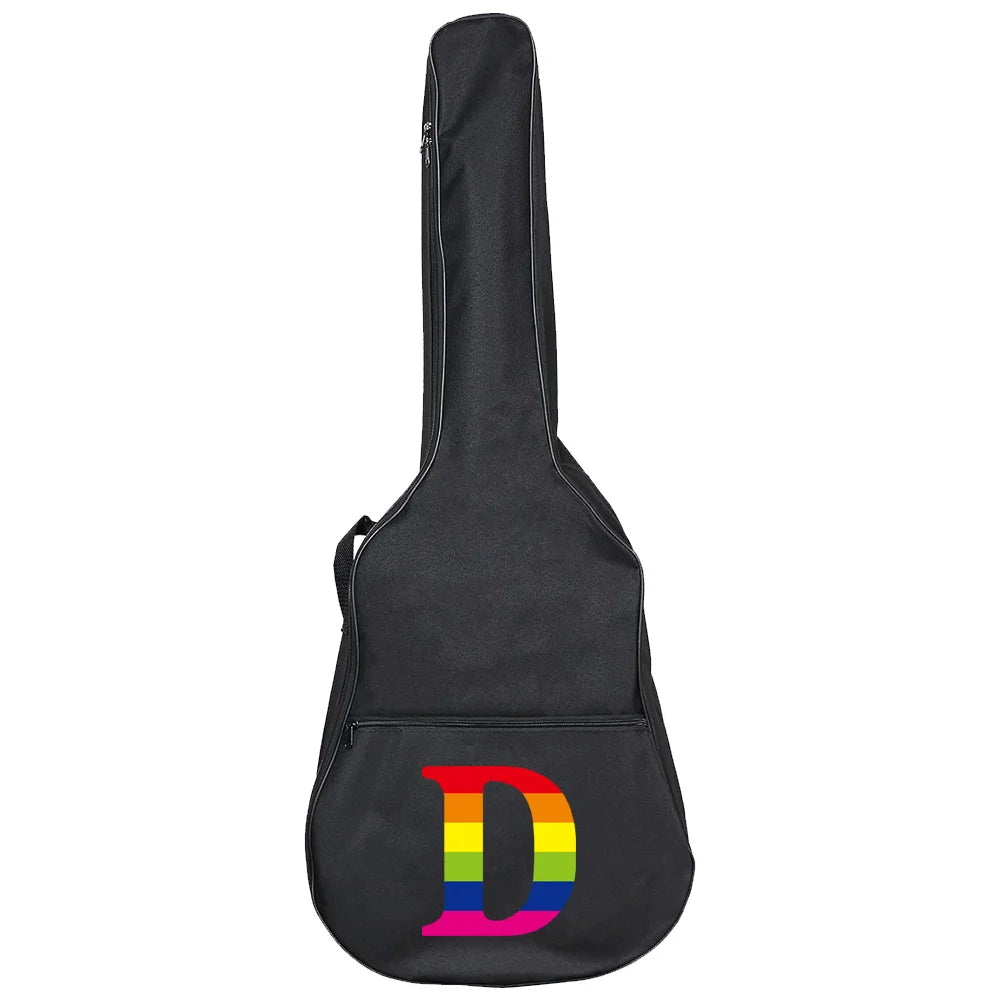 Tejesa Guitar Bag 31-41 Inch Guitar Case Printing Rainbow Series / Guitar Cover /Waterproof Backpack Oxford Fabric