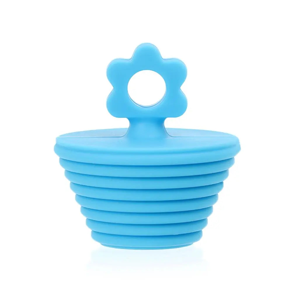 Hemasa 2Pcs Silicone Drain Stopper Universal Bathtub Plug Shower Bath Tub Sink Drains Replacement Bathroom Accessories