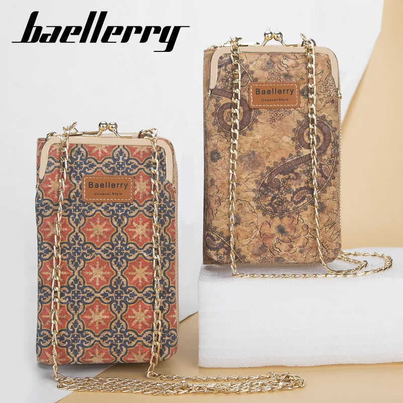 New Women Wallet Hasp Mobile Phone Bag Crossbody Shoulder Bag Zipper Clutch Lady Coin Purse Multi Card Holder Female Handbag