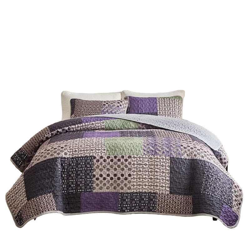 Tejesa Lightweight Bed Coverlets for All Seasons/ Soft Bedspreads Queen Quilt Bedding Set with Pillow Shams, Quilt Queen King Coverlet