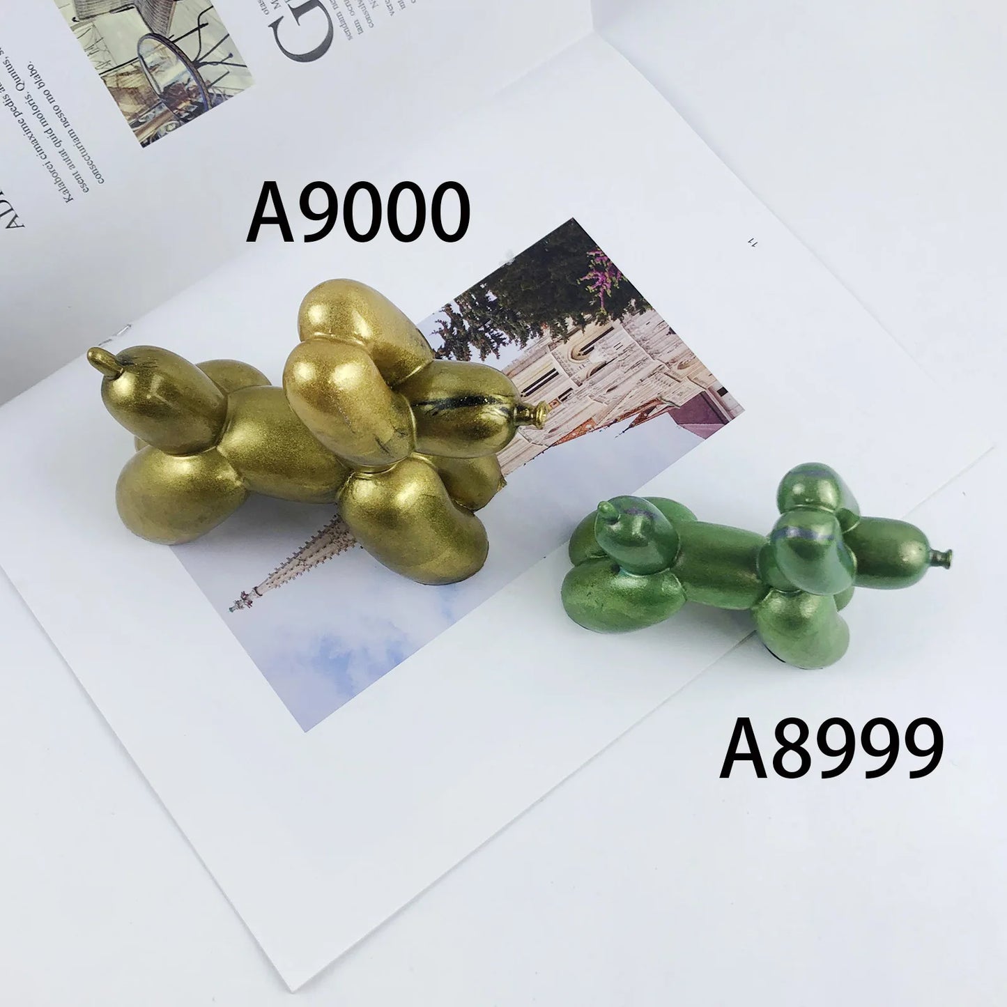 Balloon Dog Silicone Mold for Handmade Candle