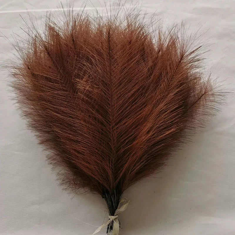 Artificial Pampas Grass 1/5/10/30pcs Fake Pampas Grass Flower Boho Wedding Bouquet Home Decor Table Flower Arrangement Decor