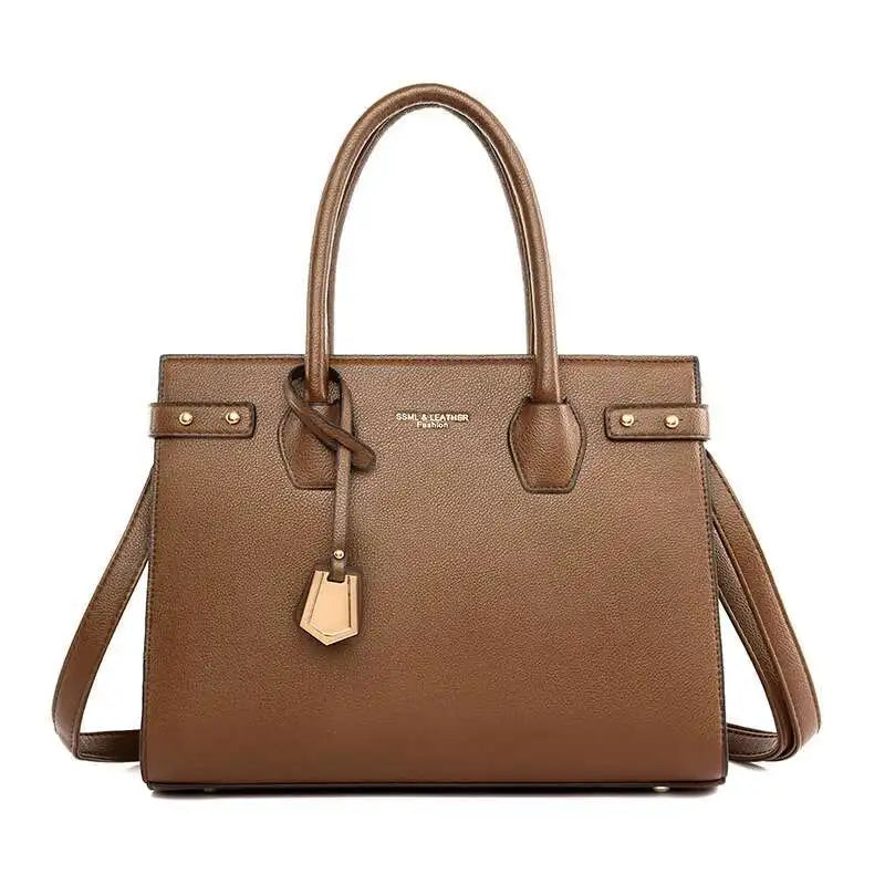 Genuine Brand Handbags For Women 2025 Ladies Hand Bag Female Leather Shoulder Top-Handle Crossbody Bags Casual Tote Sac сумка