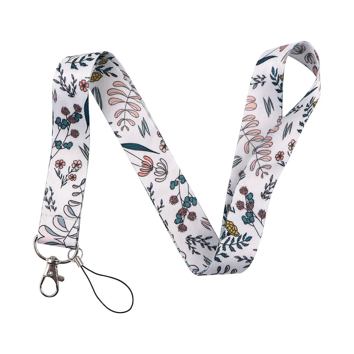 Tejesa Plant Lanyard ID Credit Card Cover Pass Students /Cell phone Rope Neck Straps Badge Holder