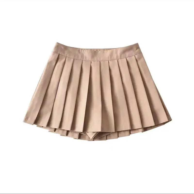 Women Pleated Skirts / Summer Mini Skirts /Tennis Skirt /White Designed Dance Skirt