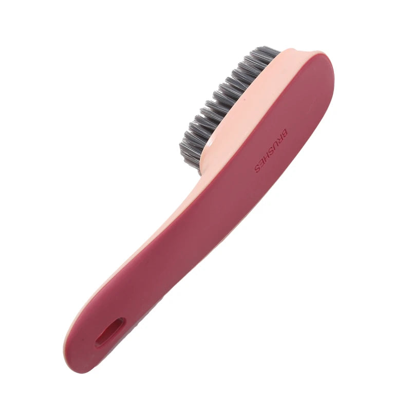 Hemasa 2Pcs Shoe Cleaning Brushes Plastic Clothes Scrubbing Household Multi-functional Cleaning Tools