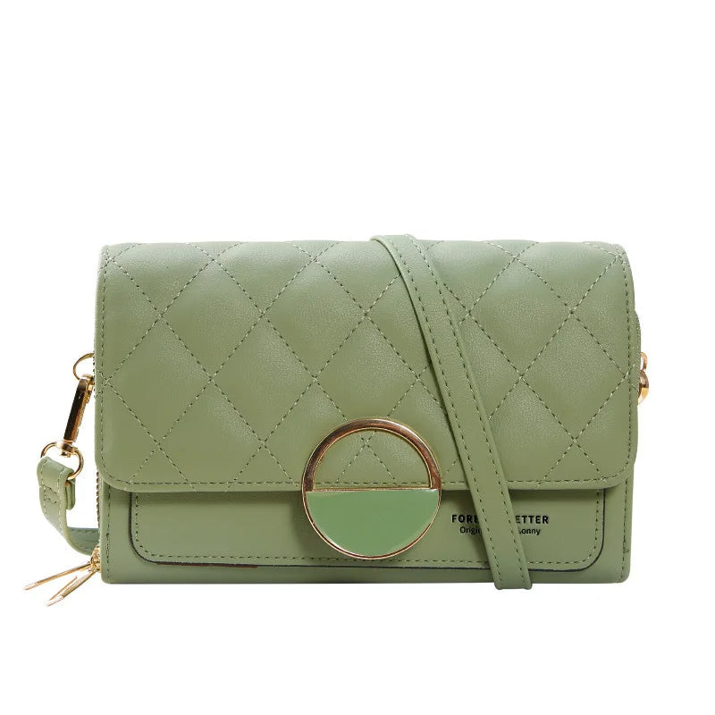 New Women Clutch Small Crossbody Shoulder Bag Cell Phone Zipper Pouch Lady Totes Coin Purse Card Holders Toiletry Beauty Case