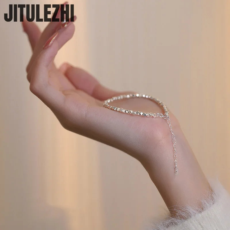 925 Sterling Silver Bracelet For Women Broken Silver Bracelet Female Animal Year Transshipment Self-discipline Jewelry Light Lux