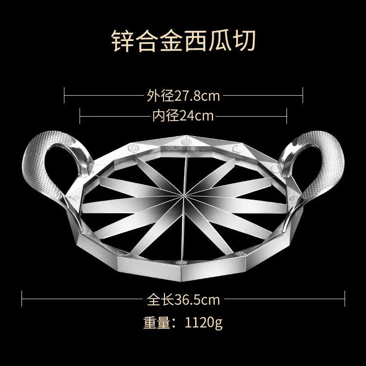 420 Stainless Steel Watermelon Cutter Fruit Divider Peeler Cut Gadget Salad Slicer Cutter Tool Eco-Friendly Kitchen Accessories