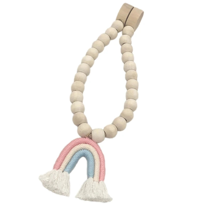 K1MF Bead Curtain Tiebacks Convenient Drapes TieBacks for Window Drapes