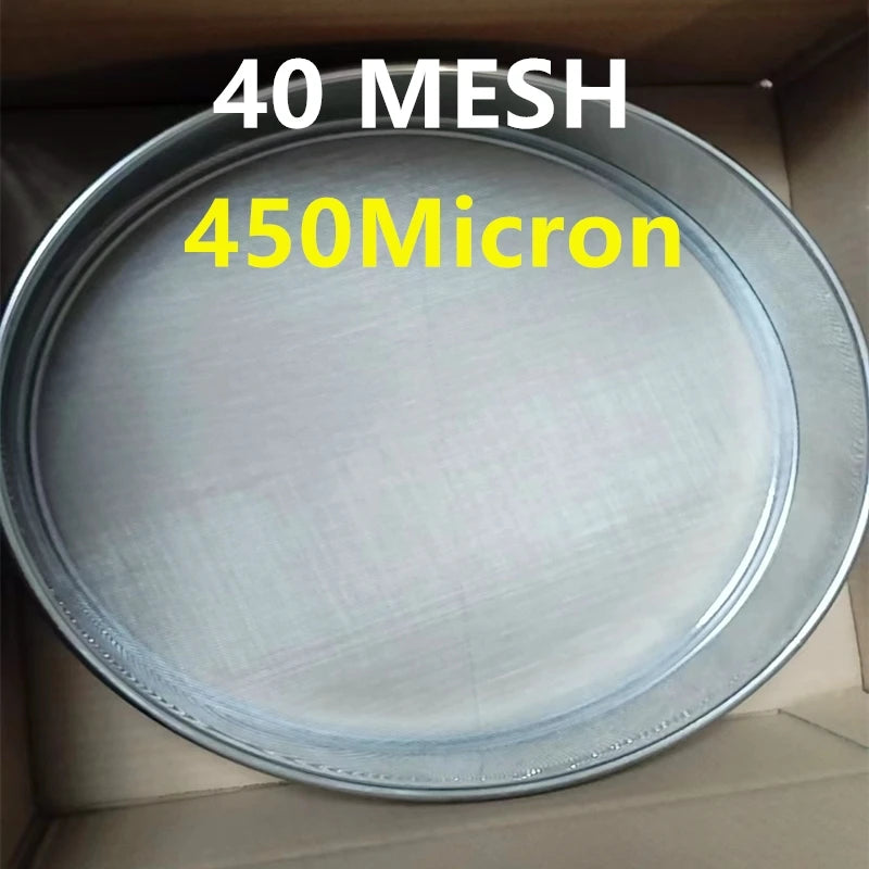 Hemasa 4-500M Round Stainless Steel Shakers Kitchen Flour Powder Filter Screen Soil Strainer