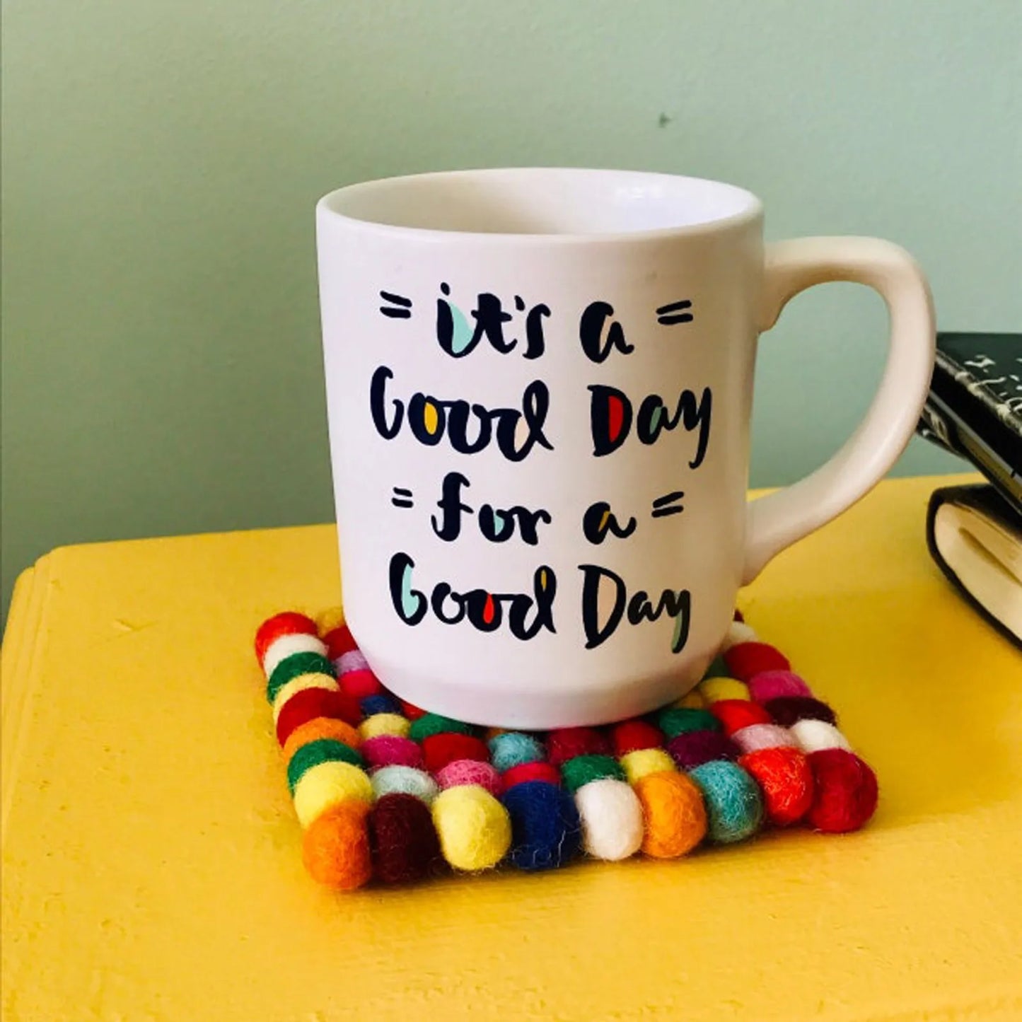 4 Pack Felt Coaster Set for Gift Decorations Coaster /Wool Felt Coasters