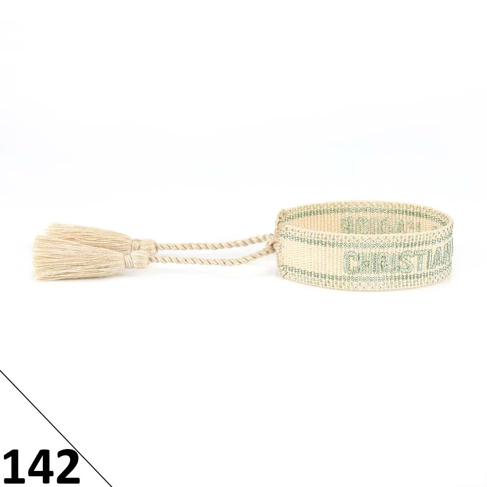 Woven Friendship Bracelets Adjustable Cotton Rope Cord Hand Made Christian Jewelry Bracelet