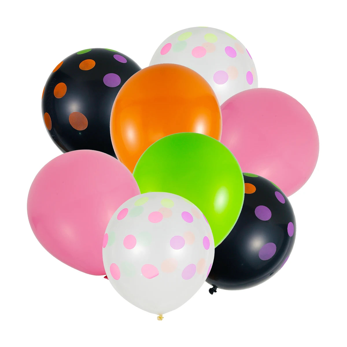 600/90pcs Fluorescent Balloon Luminous Neon Glow Party Decor Ballon Carnival Birthday Wedding Party Safe Latex Festa Palloncino