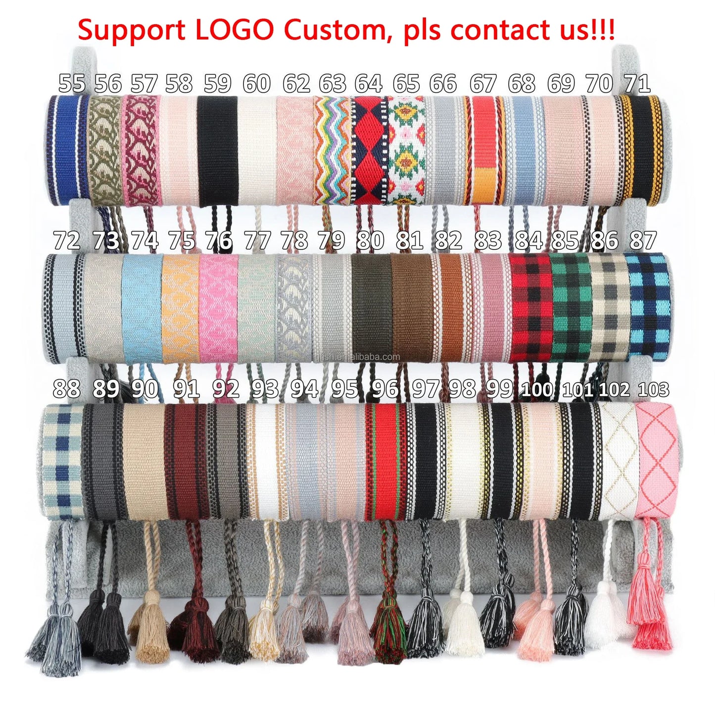 Woven Friendship Bracelets Adjustable Cotton Rope Cord Hand Made Christian Jewelry Bracelet