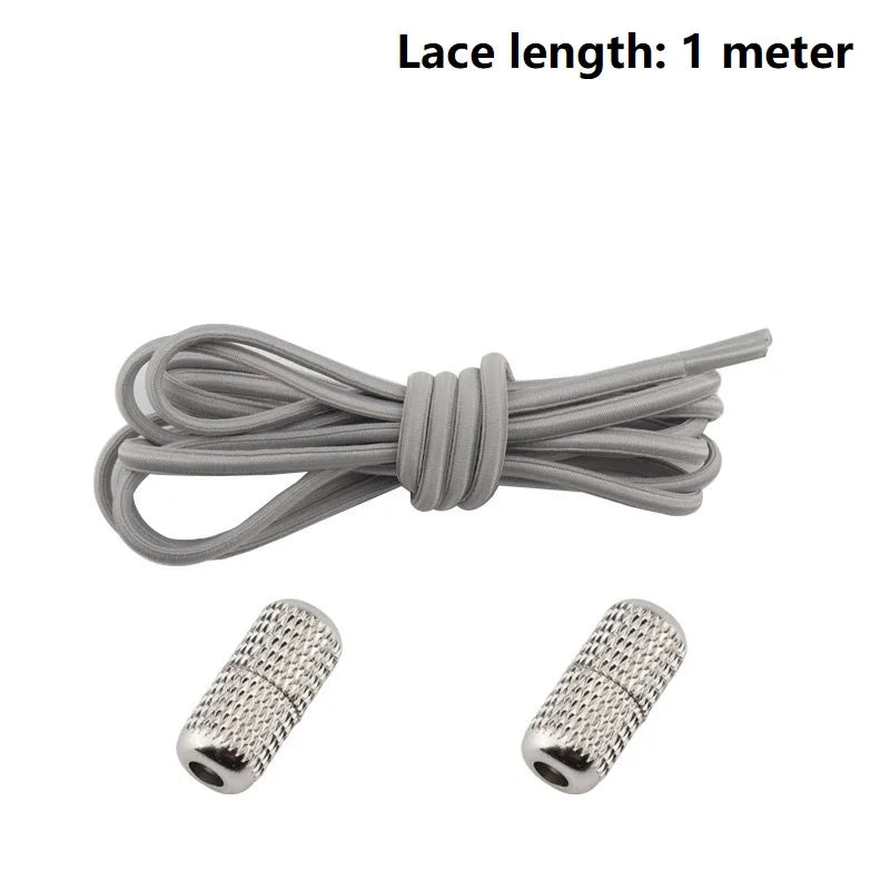 New Elastic Laces Sneakers Laces Without Tie Elastic Shoelaces Without Binding Laces Bows Shoelaces Rubber Bands for Shoes