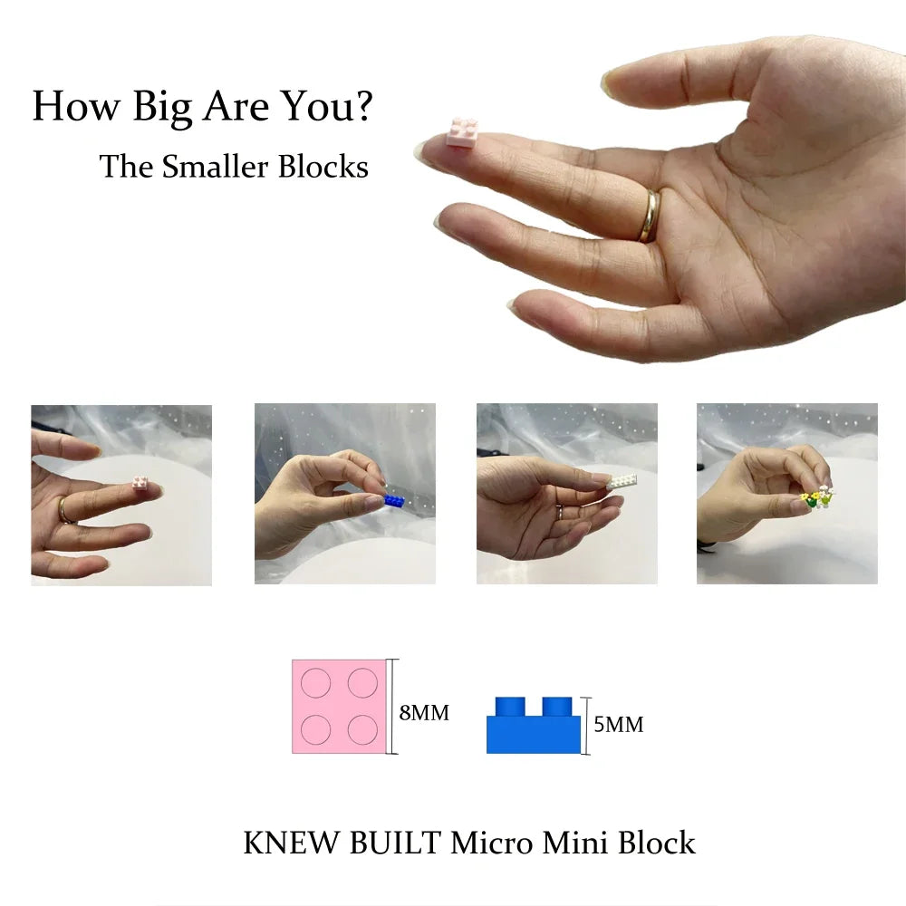 KNEW BUILT Titanic 3D Plastic Model Ship Building Blocks for Adults Micro Mini Bricks Toys Kits Assemble Cruise Boat Kids Gift