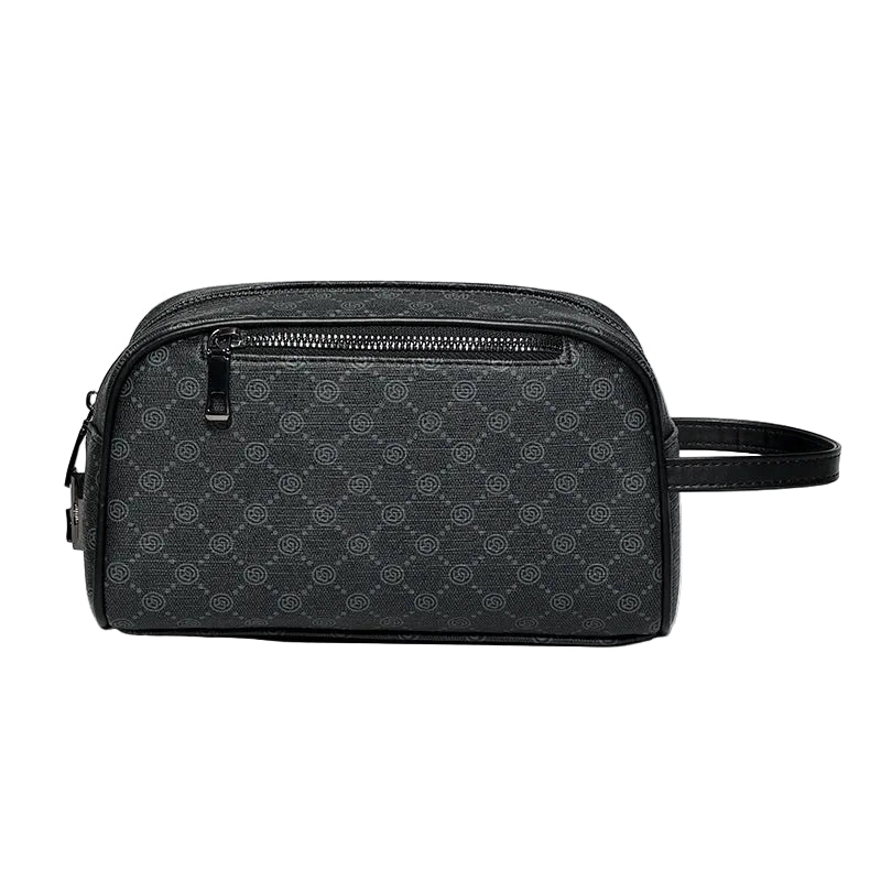 Fashion Printing Men's Bag Handbag High Quality PU Leather Clutch Bags Money Purse For Men Wasit Strap Wallets Man Pouch Bolsos