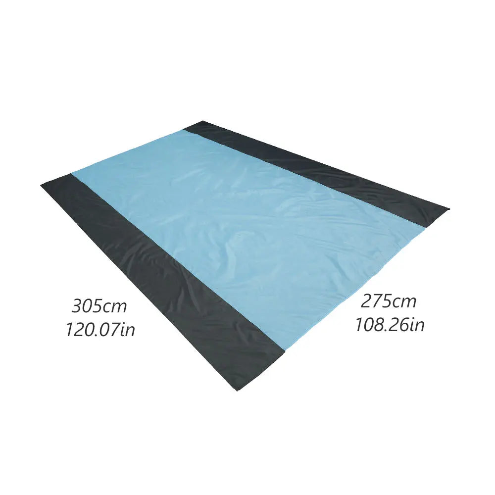 Tejesa Beach Mat Outdoor Camping Mat Waterproof Beach Blanket Large Floor Mat for Home Outside Travel Rug Camping Tent Mat Picnic Rug