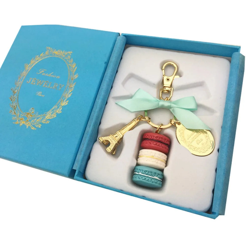 Hemasa Macaron Eiffel Tower pen key ring