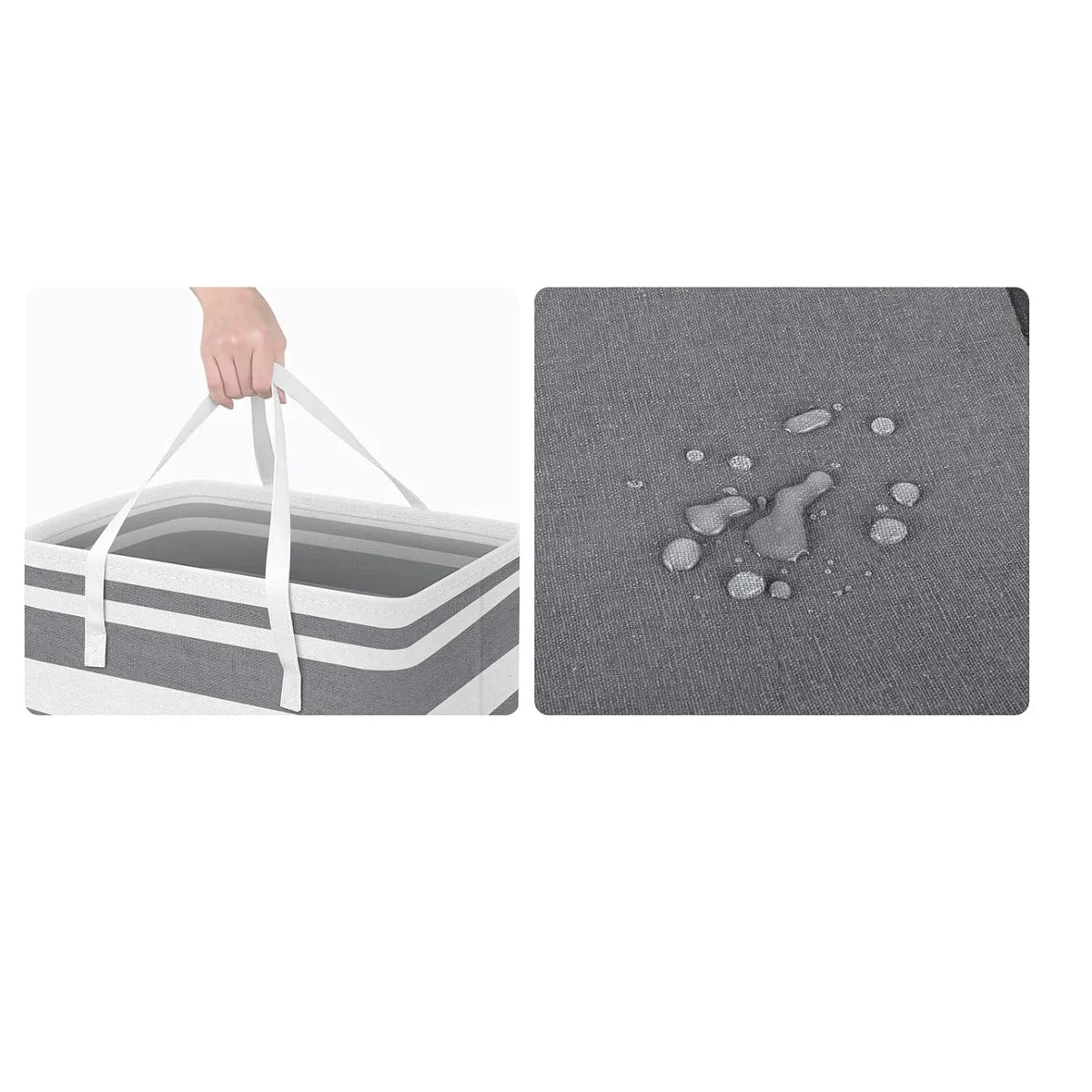 1PC Waterproof Foldable Hamper Portable Hamper Suitable For Bedrooms Laundry Rooms Dormitories