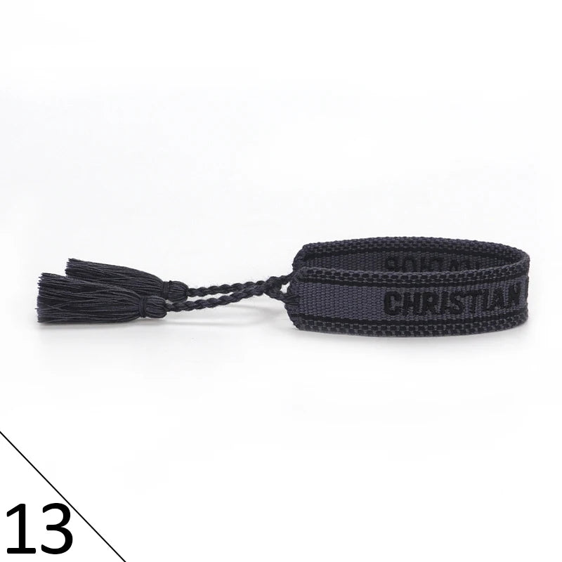 Woven Friendship Bracelets Adjustable Cotton Rope Cord Hand Made Christian Jewelry Bracelet