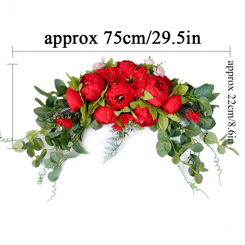 Peony Artificial Flowers Wedding decoration Arch DIY Home Decoration Flower Wall Arrangement Wreath Threshold Deco