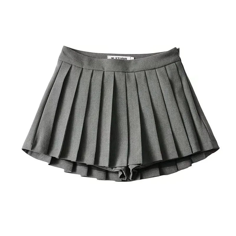 Women Pleated Skirts / Summer Mini Skirts /Tennis Skirt /White Designed Dance Skirt