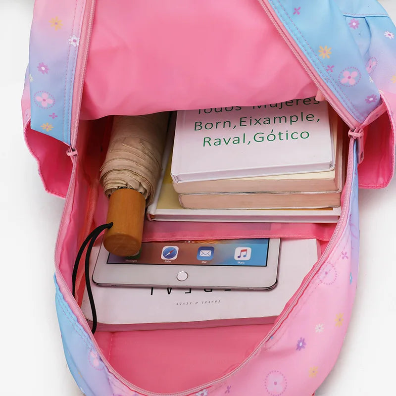 School Bags for Teenagers Girls Schoolbag Large Capacity Boys Printing School Backpack Set Rucksack Bagpack Kids Cute Book Bags