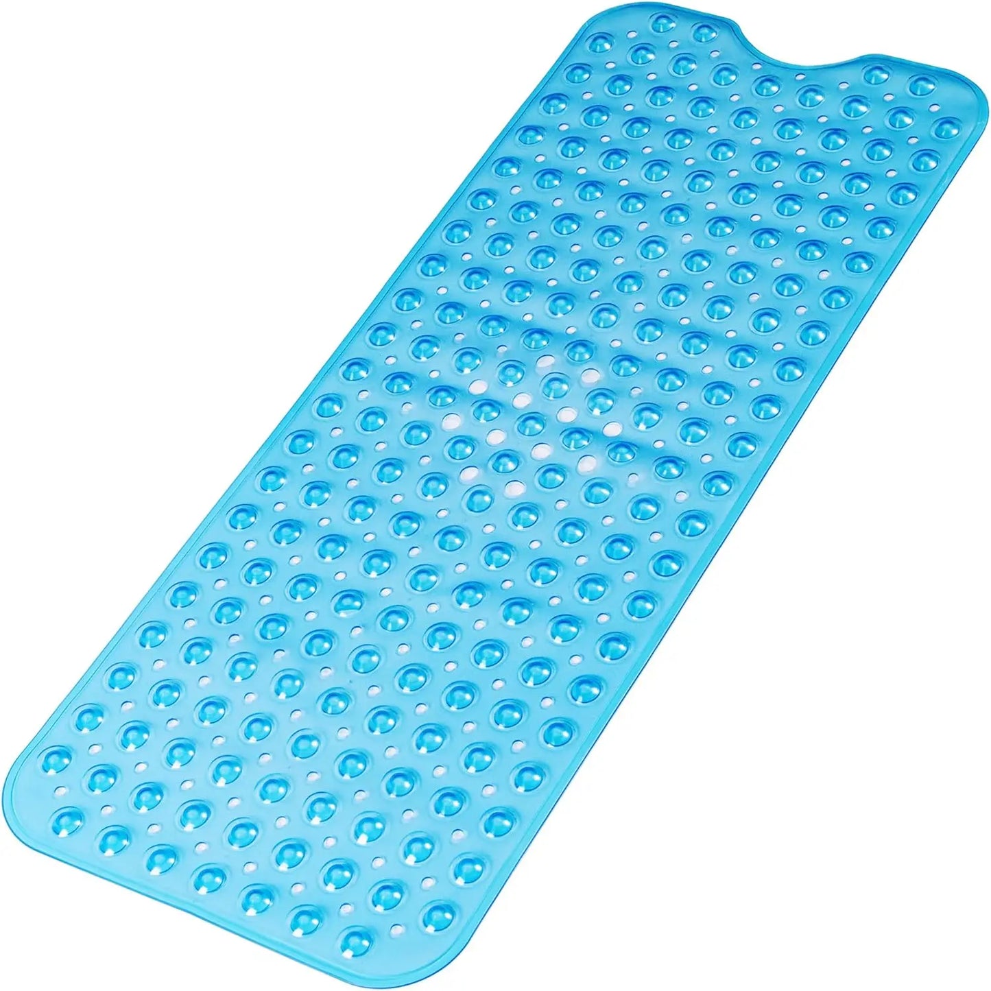 Tejesa 1pc Cartoon Extra Long Bathtub Mat 40x100cm Non Slip Bath Mat for Bathroom Tubs Shower Mats with Suction Cups & Drain Holes