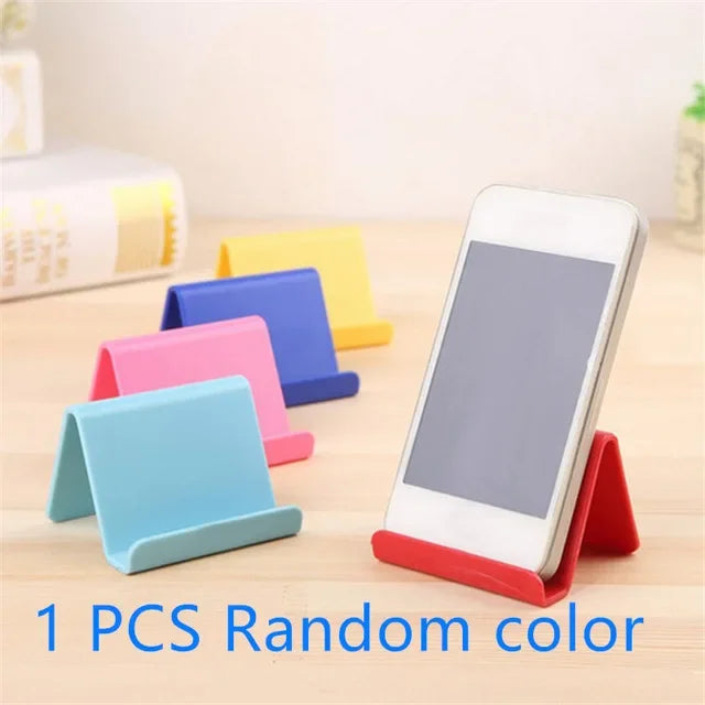 Hemasa 2 PCs Phone Holder Candy Mini Portable Fixed Holder for Kitchen Movable Shelf Organizer Holder