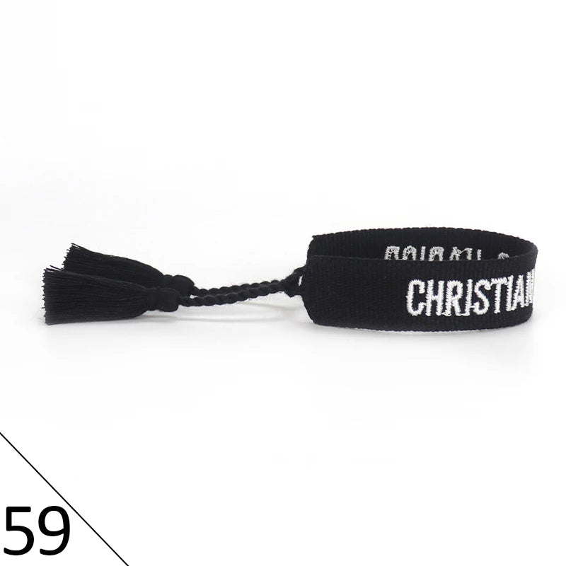 Woven Friendship Bracelets Adjustable Cotton Rope Cord Hand Made Christian Jewelry Bracelet