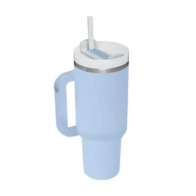 40oz Insulated Tumbler 2.0 - Vacuum-Sealed Stainless Steel Thermal Mug with Handle Straw for Hot and Cold Drinks 1P hot selling