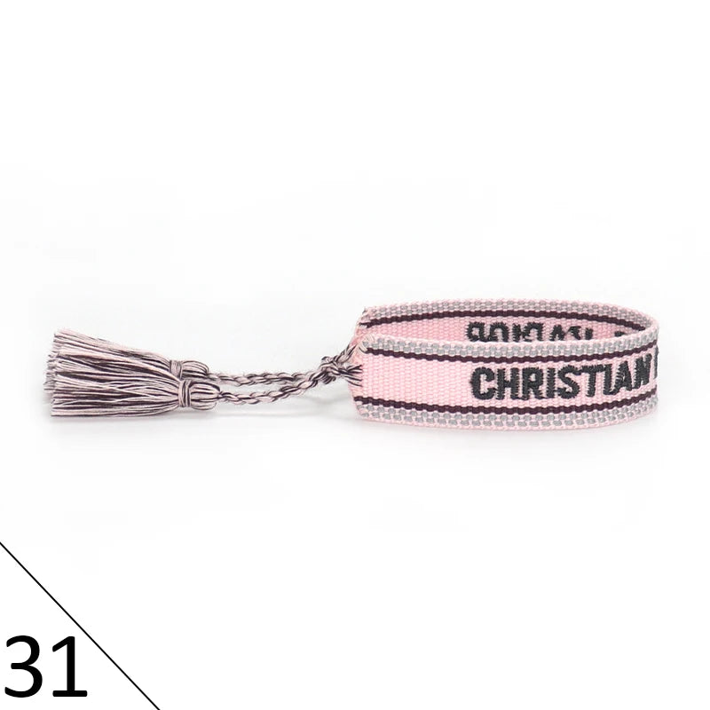 Woven Friendship Bracelets Adjustable Cotton Rope Cord Hand Made Christian Jewelry Bracelet