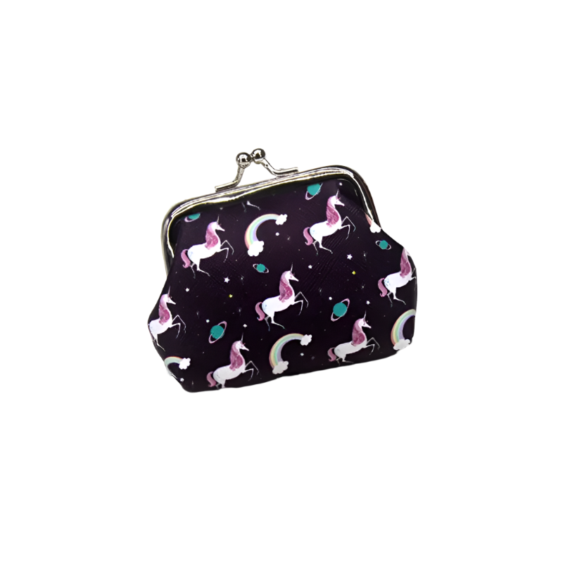 Hemasa Unicorn Coin Purses Holder Women  /Mini Change Wallets Girl Money Bag Coin Bag
