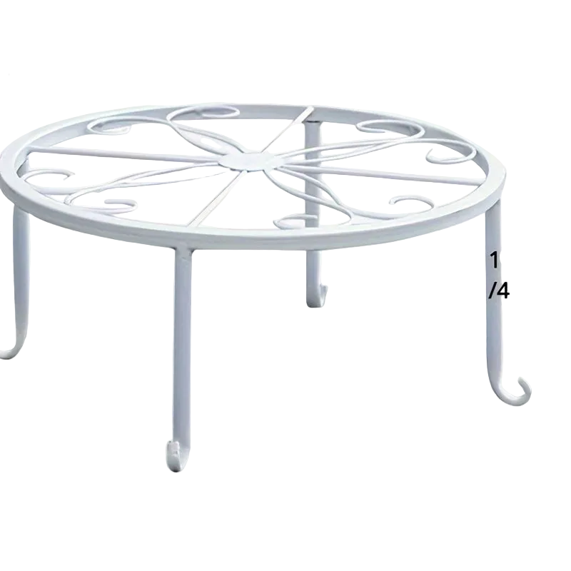 Tejesa Iron Multi-layer Flower Pot Rack1-2Personal Indoor and Outdoor Balcony Floor-standing Succulent Green Radish Flower Stand Storag