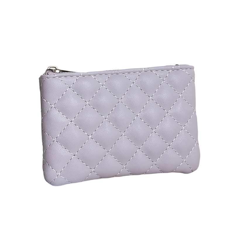 Hemasa Small Coin Purse Leather Zipper Wallets Business Card Holder Ladies Mini Coin Bag
