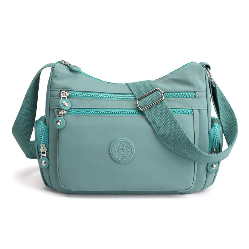 Printing Shoulder Bags for Women Waterproof Crossbody Casual Multifunction Shopping Handbag Large Capacity Messenger Bag Female