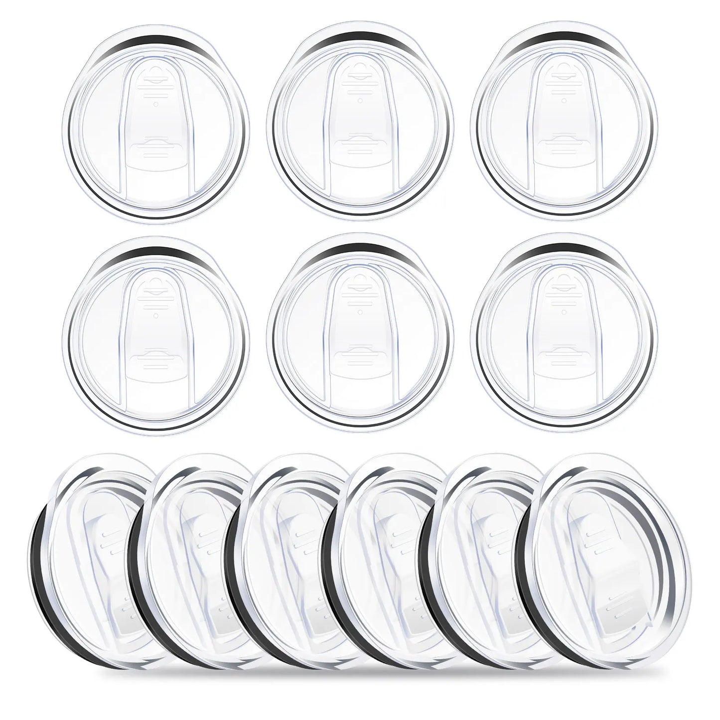 Tejesa 20oz Tumbler Sealing Lid Leak-Proof Cup Lid Skinny Water Bottle Travel Fitness Antifouling Cup Cap