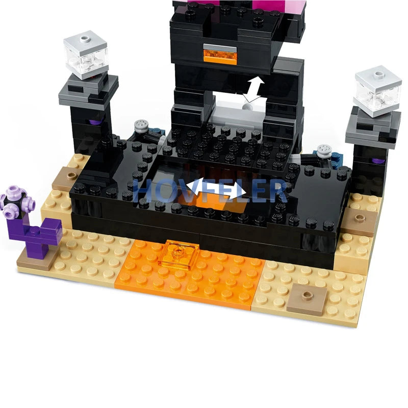 The Dog Lodge Houses World Building Blocks Foxs Rabbit Creepers Mine Alpacas Pandas Classical Model Bricks Sets Kids Kit