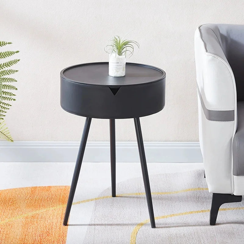 Modern Bedroom Bedside Table Versatile Nightstands Minimalist Easy Install Design Modern Living Table Personality creative