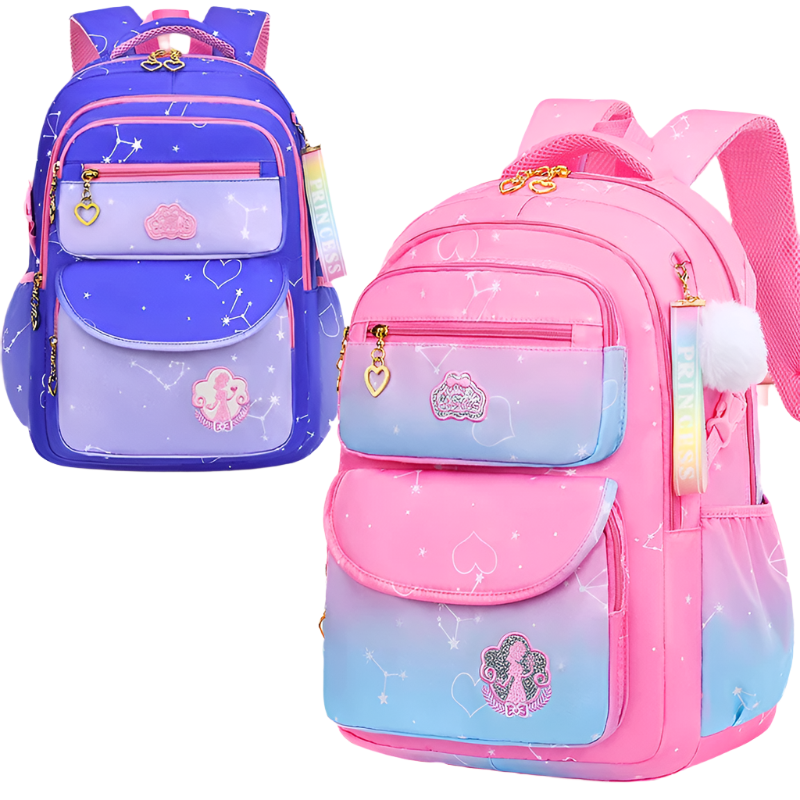Hemasa Youth School Backpack for Women Pink Backpack for Kids Primary Girl School Bag Waterproof Back Pack Children Back to School Gift