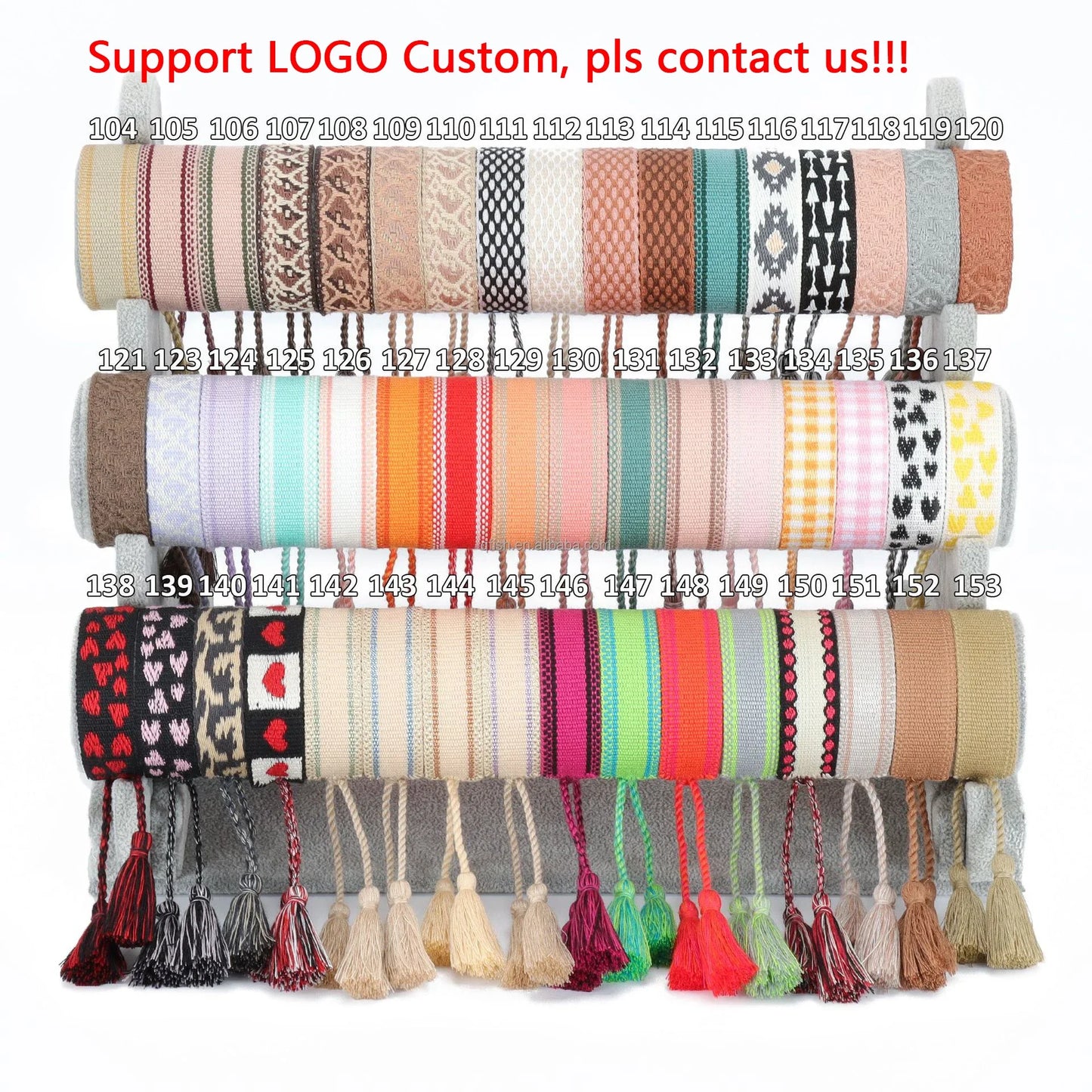 Woven Friendship Bracelets Adjustable Cotton Rope Cord Hand Made Christian Jewelry Bracelet