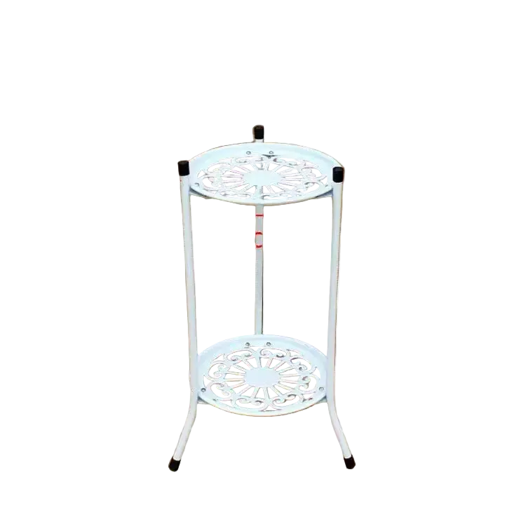 Tejesa Indoor and Outdoor Multi-layer Flower Pot Stand European Style Living Room Balcony Green Radish Succulent Storage Rack with Tray