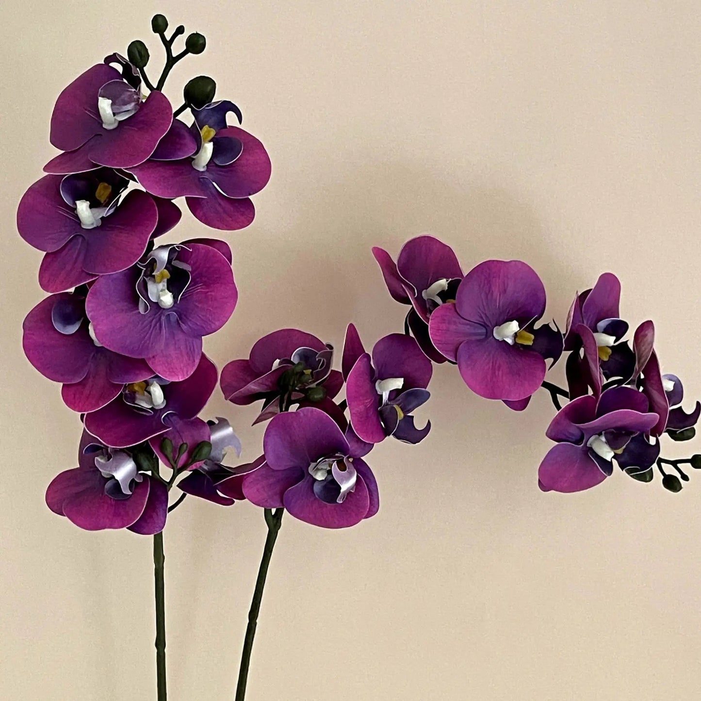 5Pc 3D Print Film Phalaenopsis Artificial Flowers Real Touch Orchids Home Decor Wedding Road Leads Flower Arrangement Bouquet