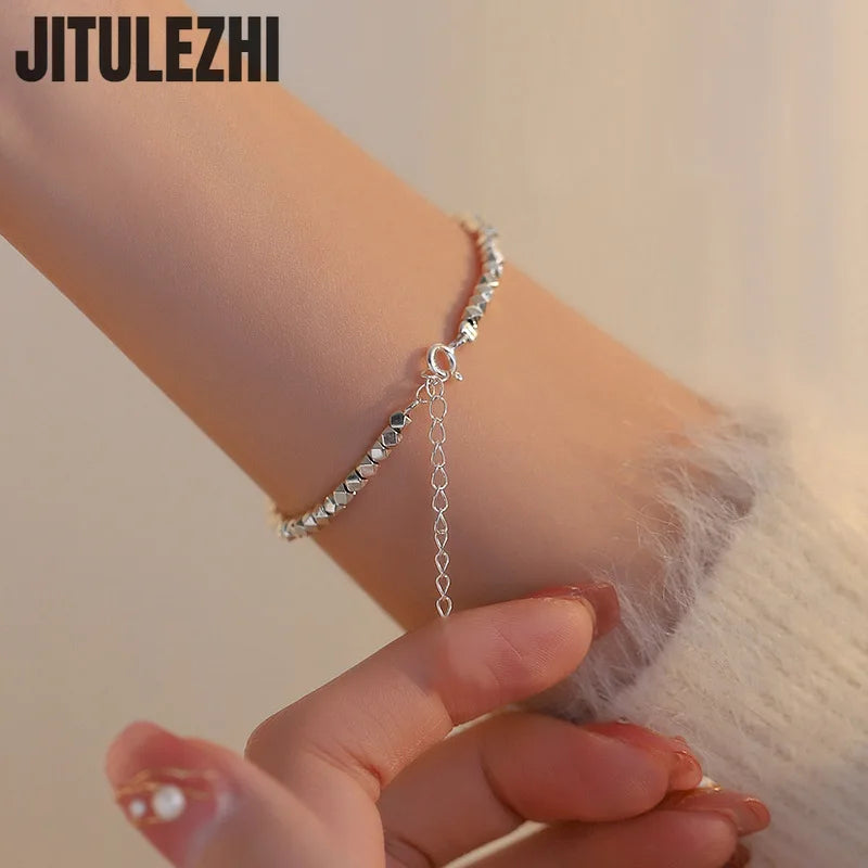 925 Sterling Silver Bracelet For Women Broken Silver Bracelet Female Animal Year Transshipment Self-discipline Jewelry Light Lux