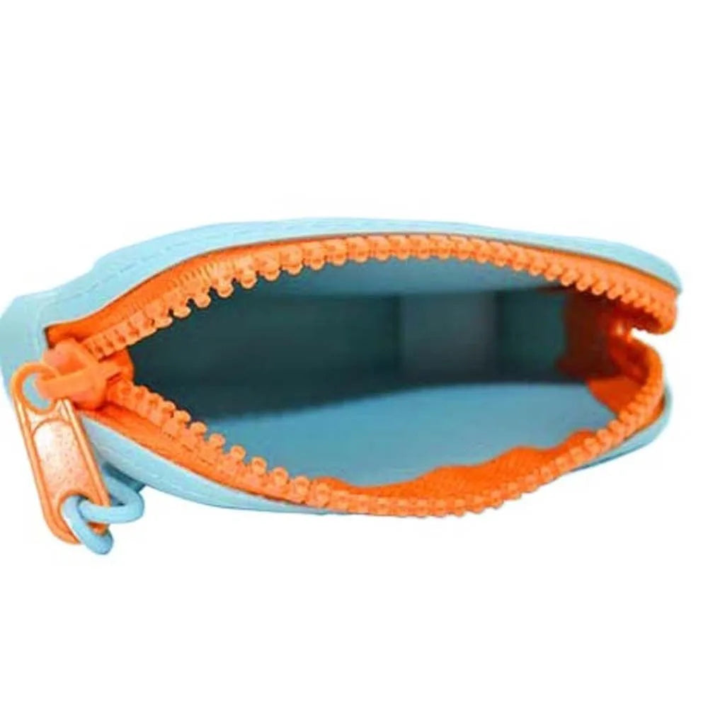 Rectangle Silicone Coin Purse Wallet With Lanyard Large Capacity Simple Makeup Lipstick Bag Waterproof Money Bag