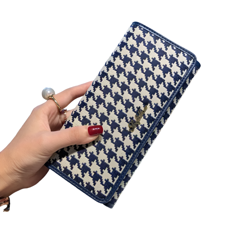 Hemasa Women's Long Leather  Wallet Large-capacity Phone Handbag Card Holder