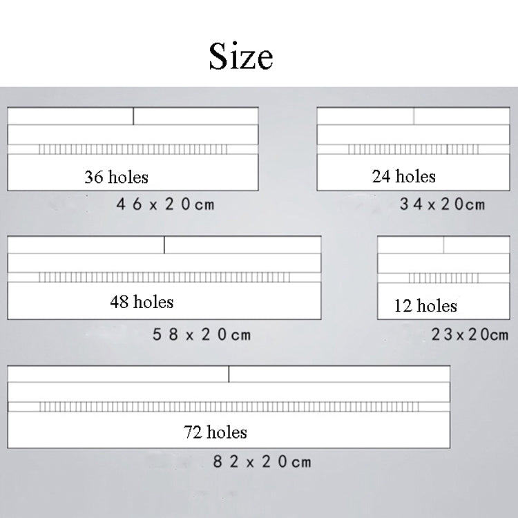 Handmade Canvas Pen Curtain Large-Capacity Pencil Case For Boys And Girls Color Pencil Sketch Stationery Box, 12 Holes, 24 Holes, 36 Holes, 2 PCS 36 Holes, 48 Holes, 72 Holes